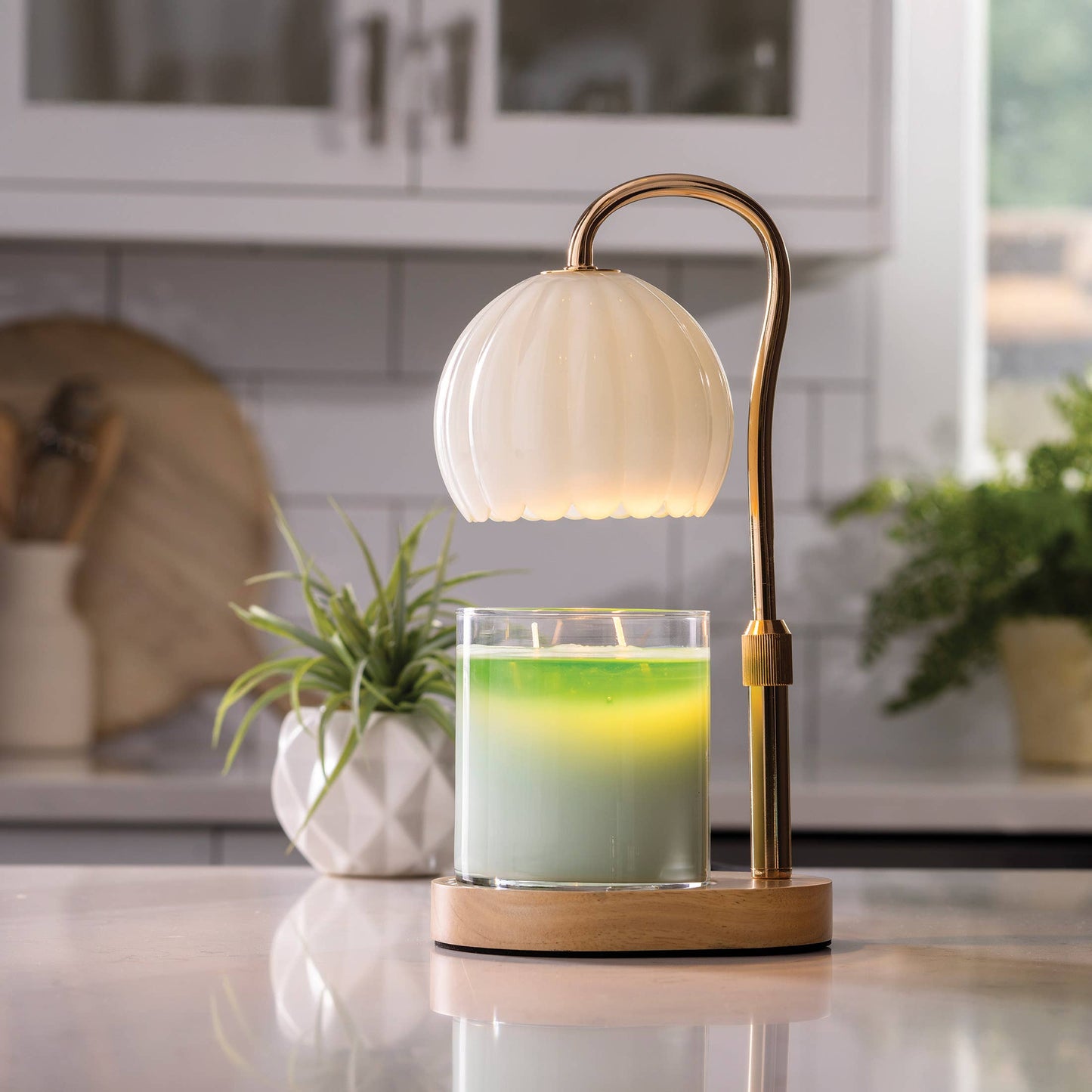 Candle Warmers® Candlewarmer Milk Glass