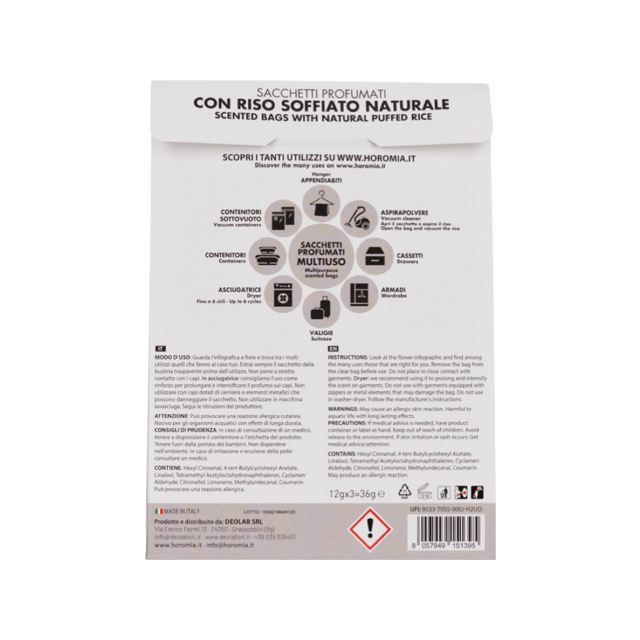 Geurzakjes Vento d’oriente