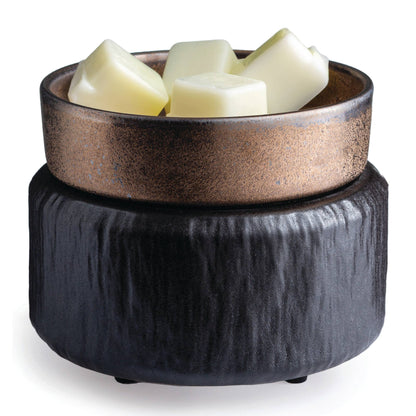 Candle Warmers®  2-in-1 Candlewarmer zwart