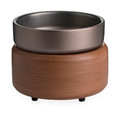 Candle Warmers®  2-in-1 Candlewarmer walnut