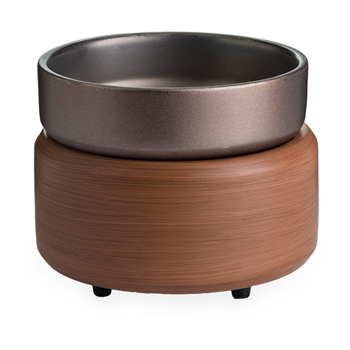Candle Warmers®  2-in-1 Candlewarmer walnut