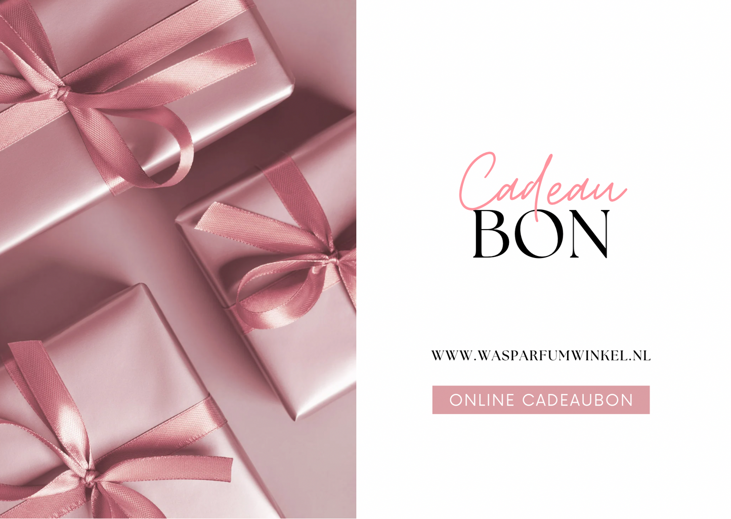 Wasparfum Winkel cadeaubon