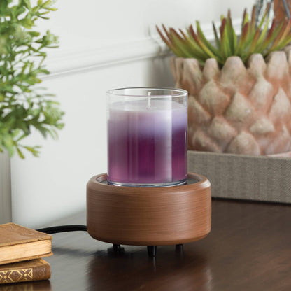 Candle Warmers®  2-in-1 Candlewarmer walnut