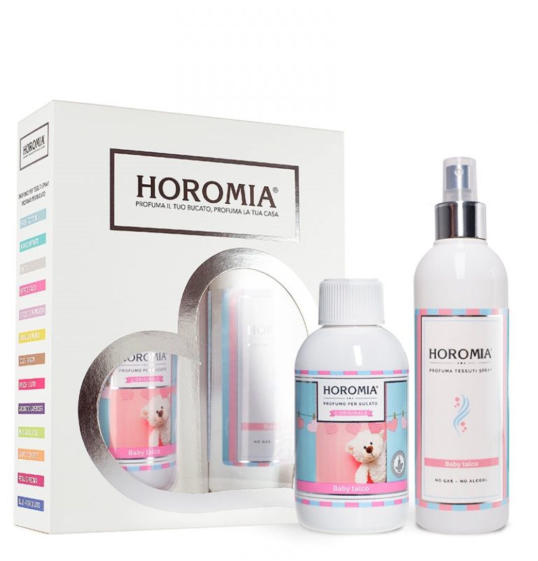 Geschenkset Horomia Baby Talco